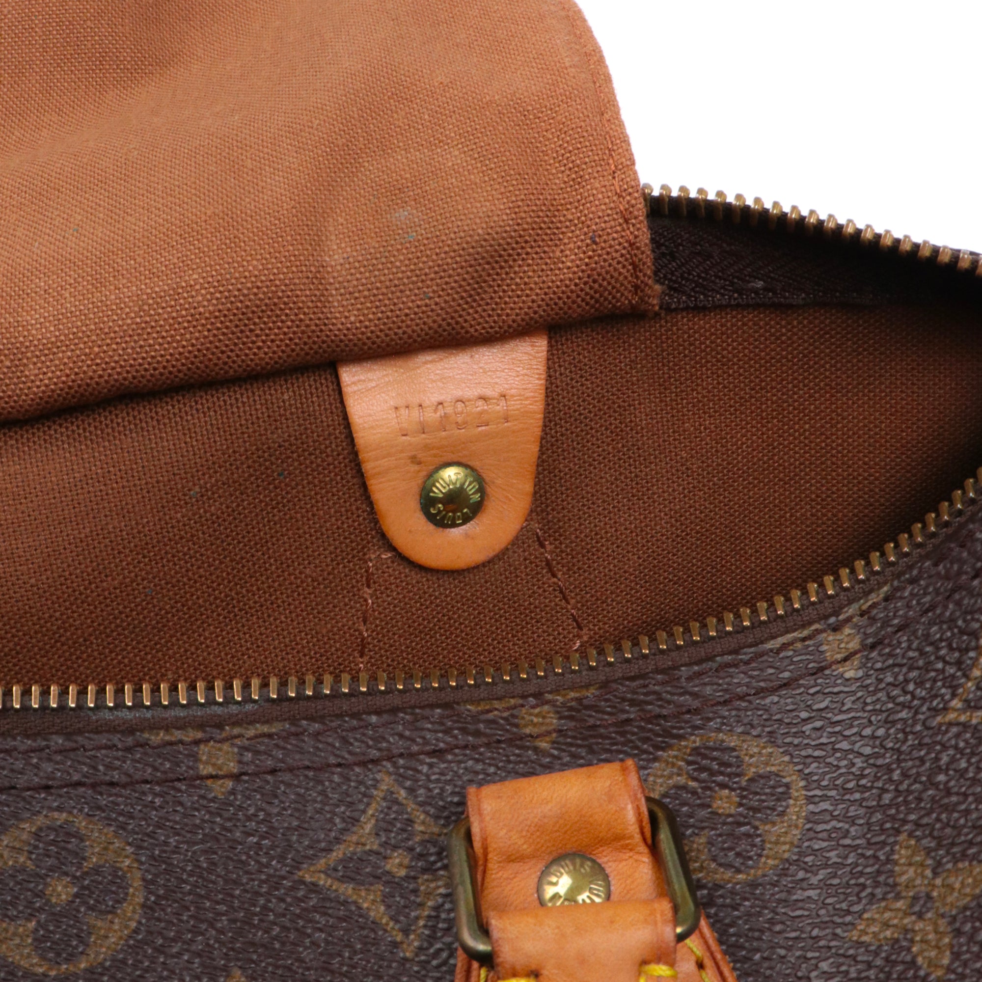 LOUIS VUITTON - Louis Vuitton Speedy 35 shoulder bag in Damier Ébène canvas