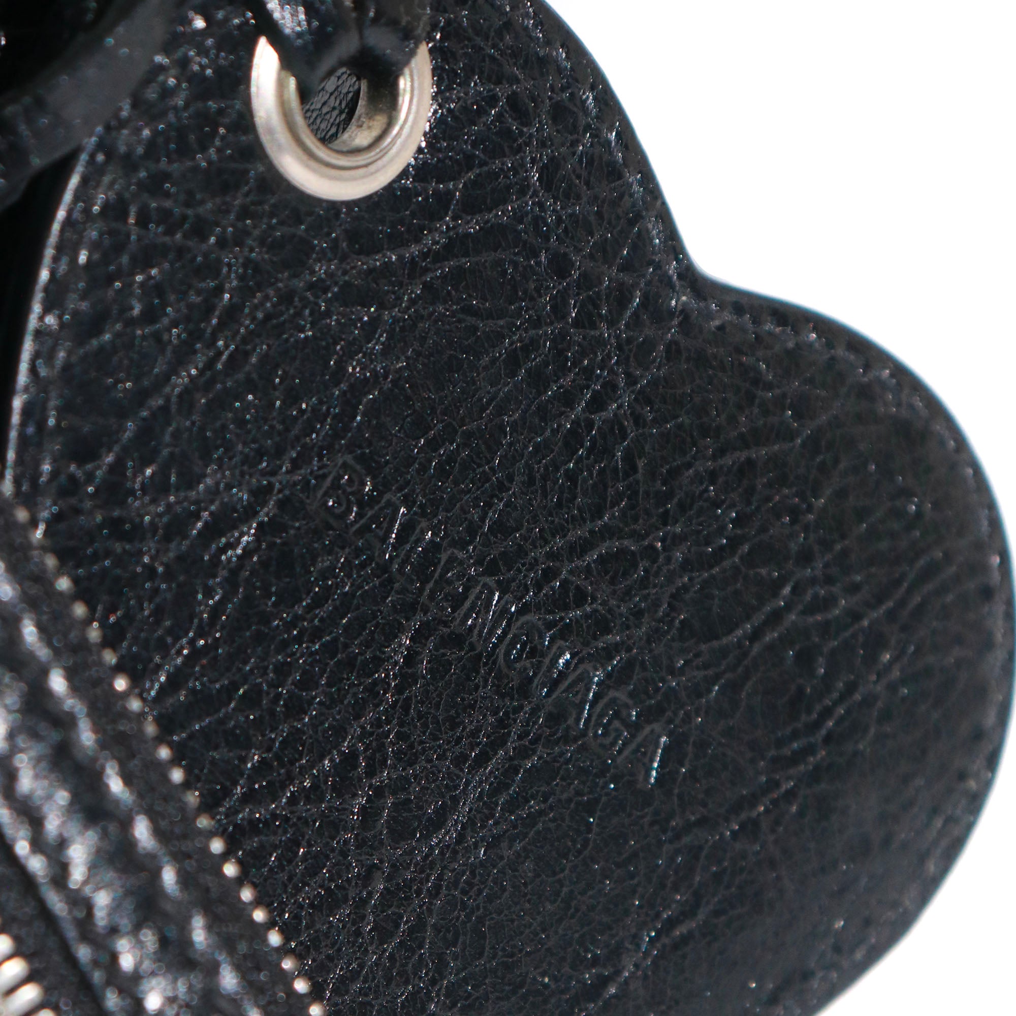 BALENCIAGA - Cagole XS shoulder bag in black leather