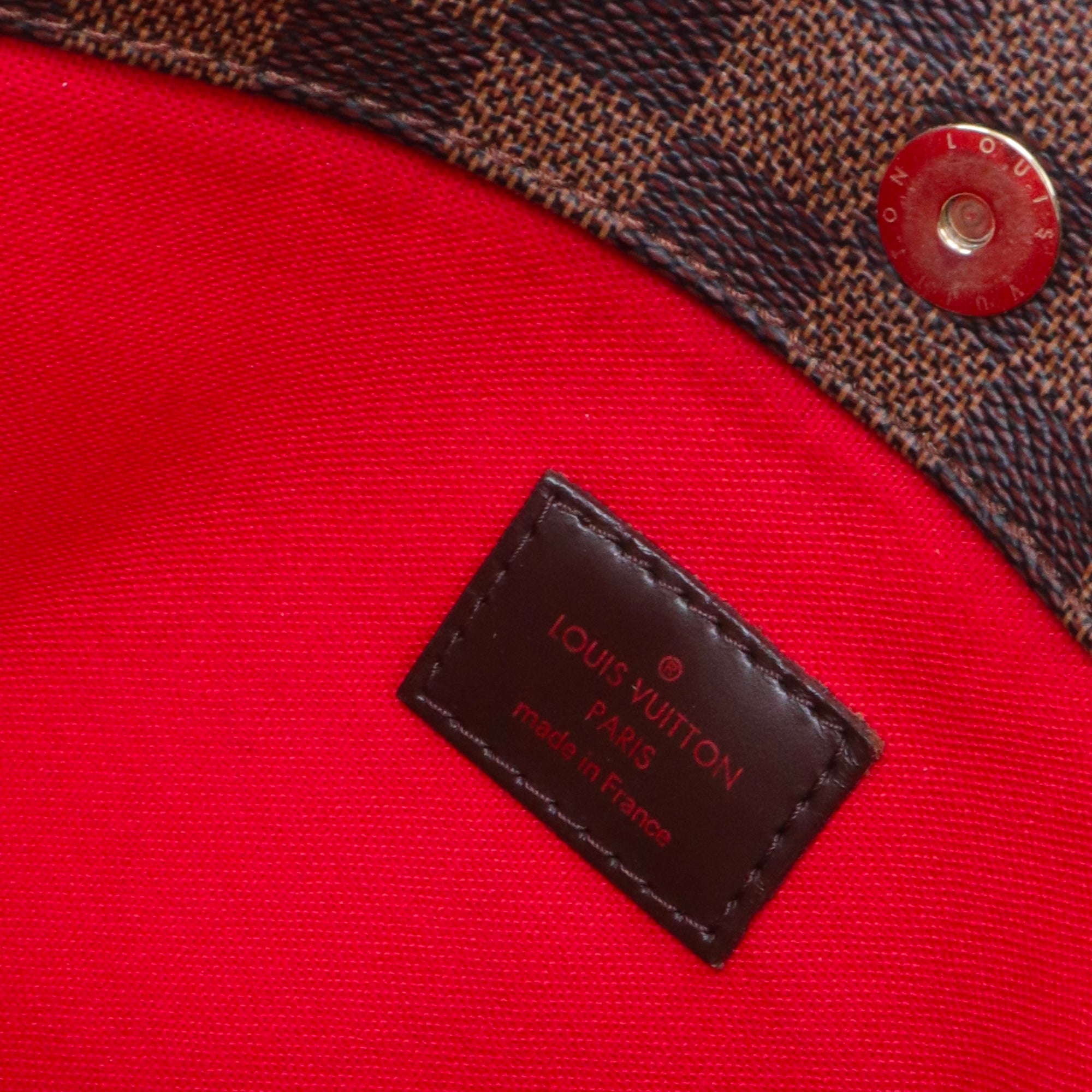 LOUIS VUITTON - Louis Vuitton Bloomsburry Shoulder Bag in Vintage Ebony Checkerboard