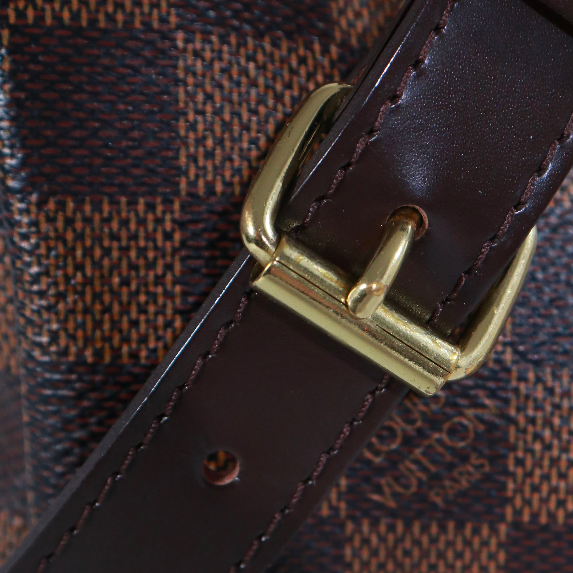 LOUIS VUITTON - Sac à bandoulière Speedy 25 Louis Vuitton en toile Damier Ébène