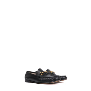 GUCCI - Jordaan loafers in burgundy leather (T37.5)