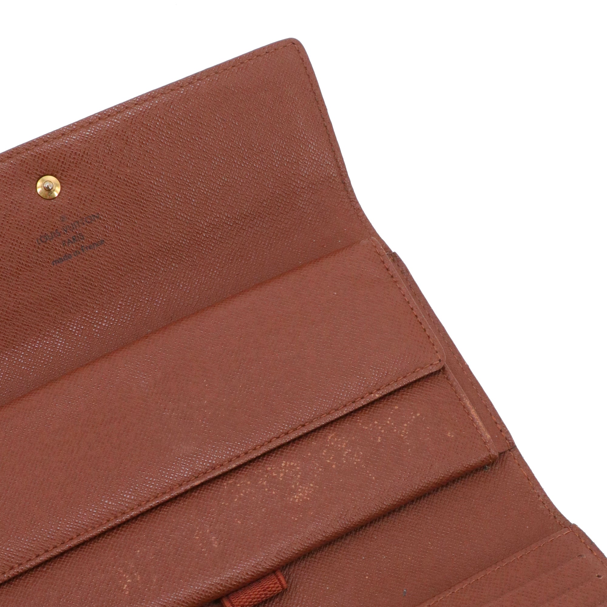 LOUIS VUITTON - Portefeuille International Louis Vuitton en toile monogrammée
