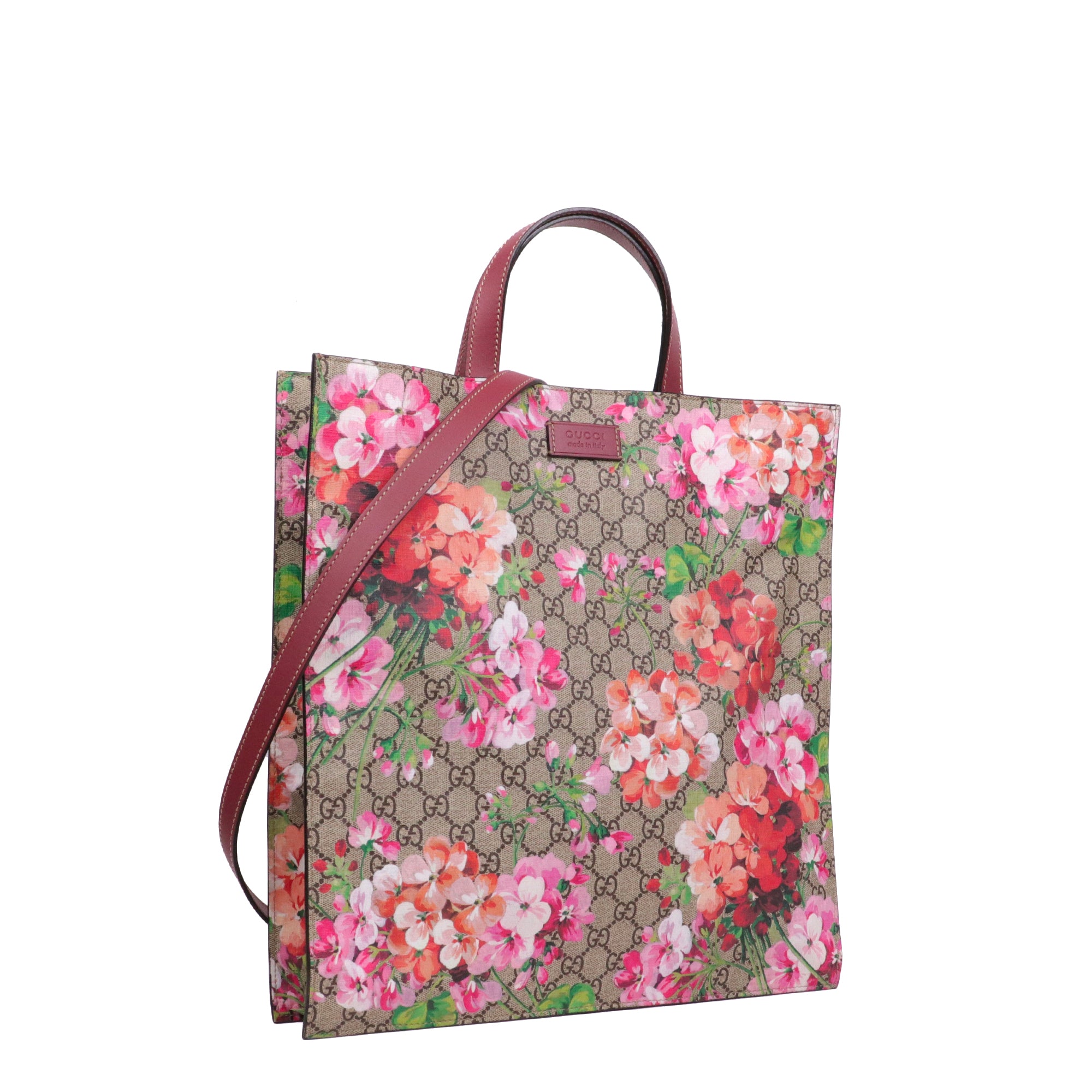 GUCCI - Gucci Soho tote bag in silver grained leather 