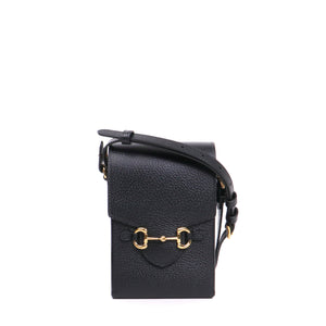 GUCCI - GG Marmont Small Size shoulder bag in black leather