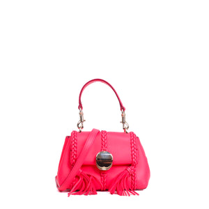 CHLOÉ - Darry shoulder bag in black grained leather