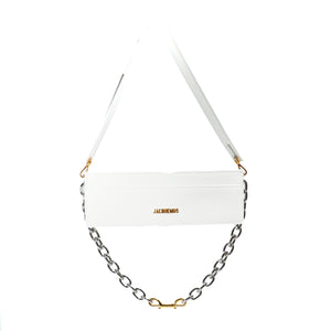 JACQUEMUS - Le Ciuciu shoulder bag in white leather