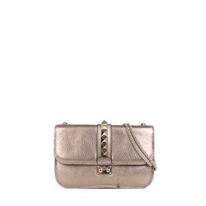VALENTINO - Rockstud leather tote bag