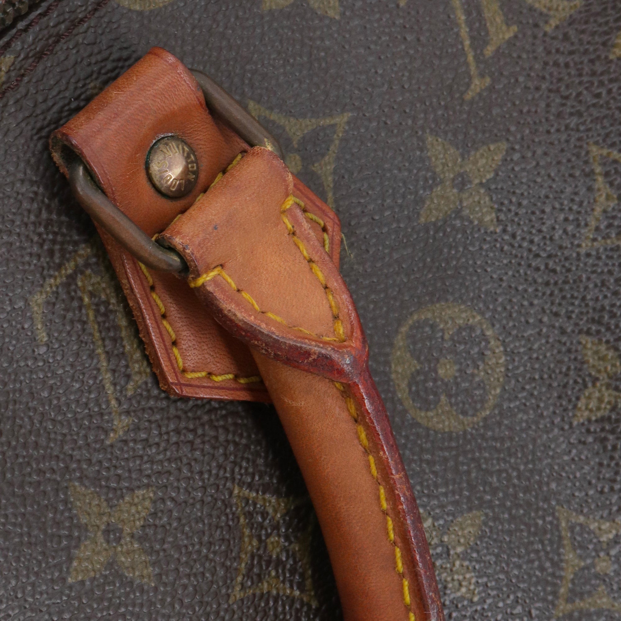 LOUIS VUITTON - Sac à main Speedy 30 Louis Vuitton en toile monogrammée