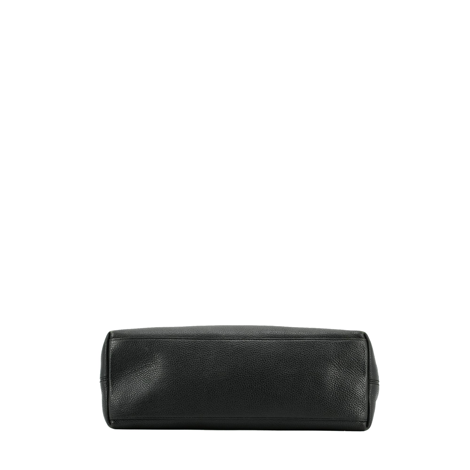 GUCCI - Gucci Soho tote bag in silver grained leather 