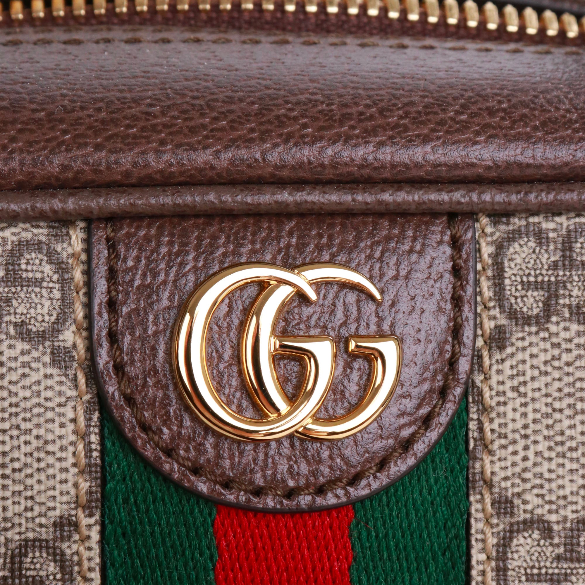 GUCCI - Ophidia GG Supreme leather shoulder bag