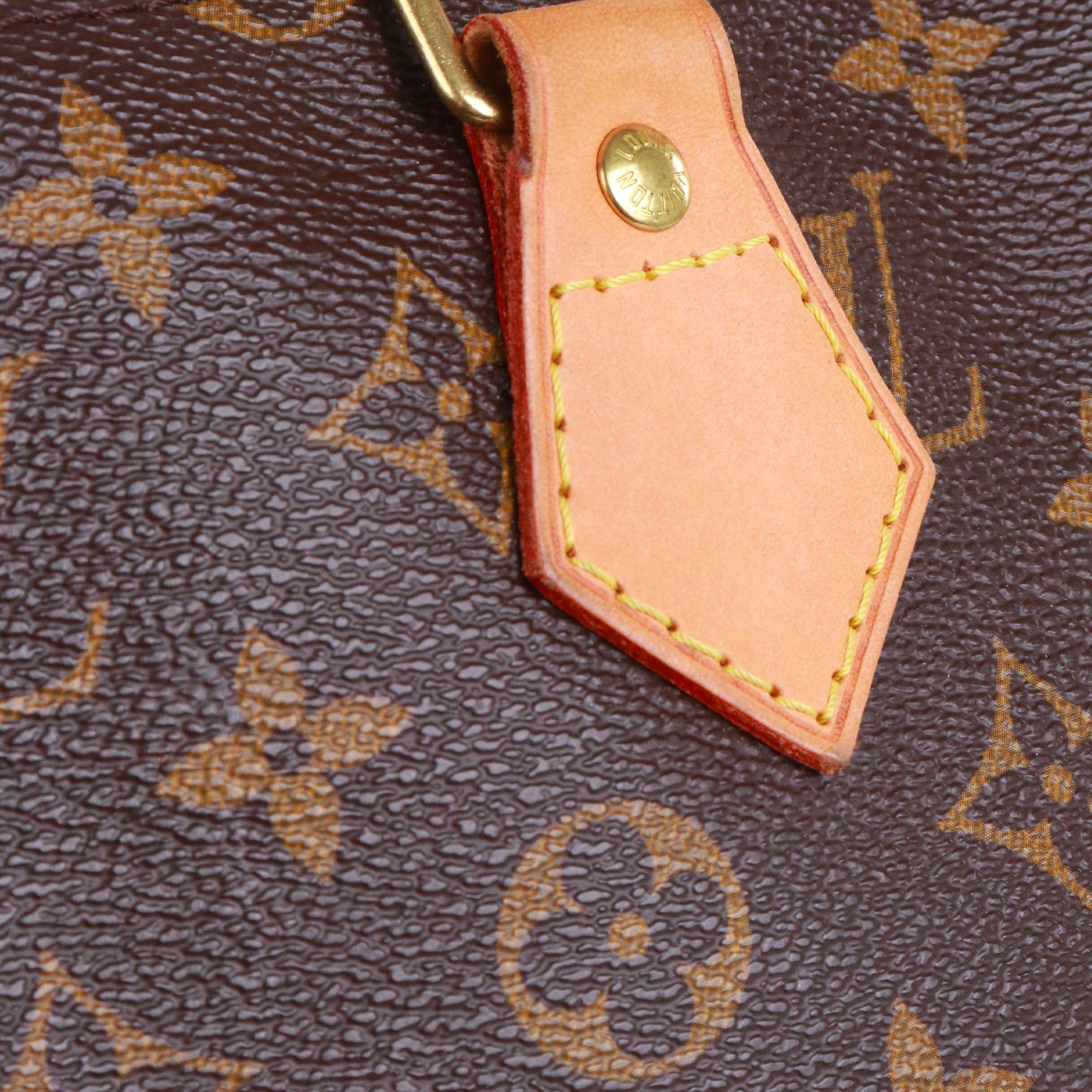 LOUIS VUITTON - Sac à main Speedy 35 Louis Vuitton en toile monogramme