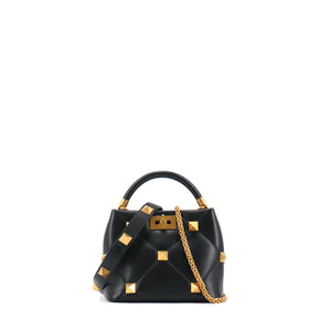 VALENTINO - Rockstud leather tote bag