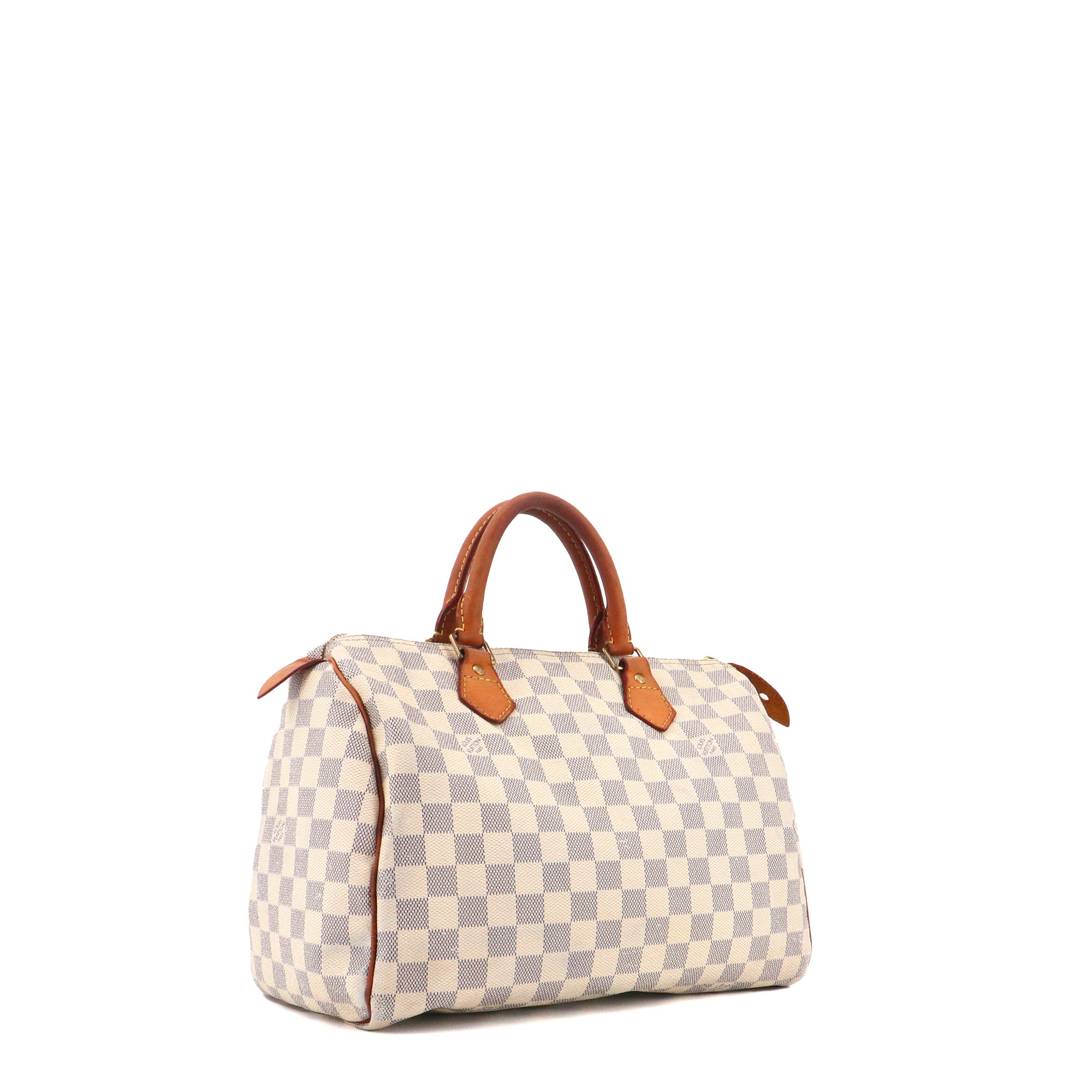 LOUIS VUITTON - Louis Vuitton Speedy 35 shoulder bag in Damier Ébène canvas