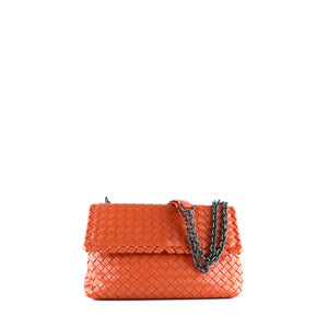 BOTTEGA VENETA - Olimpia shoulder bag in brown leather