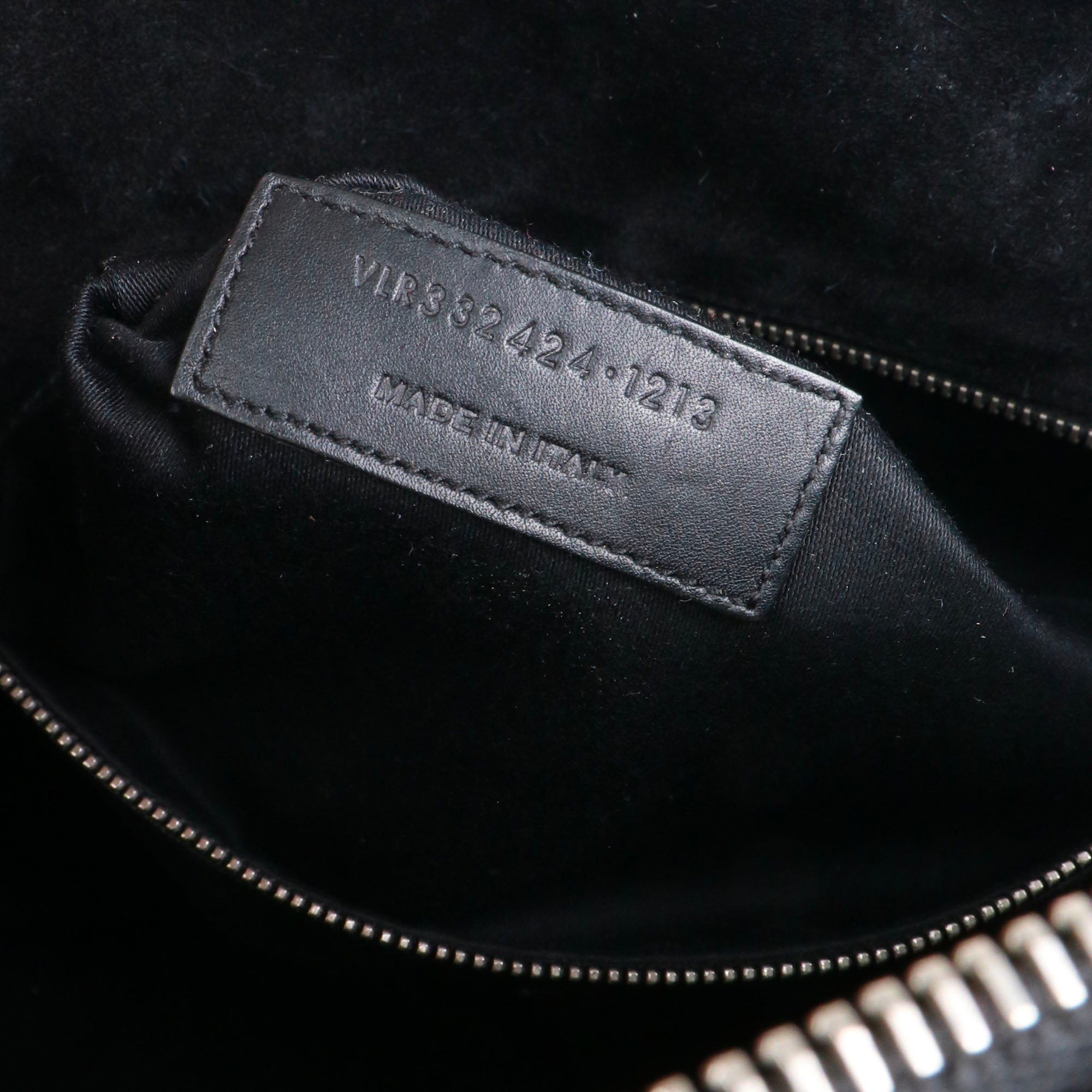 SAINT LAURENT - Sac à main Boston Saint Laurent en cuir noir