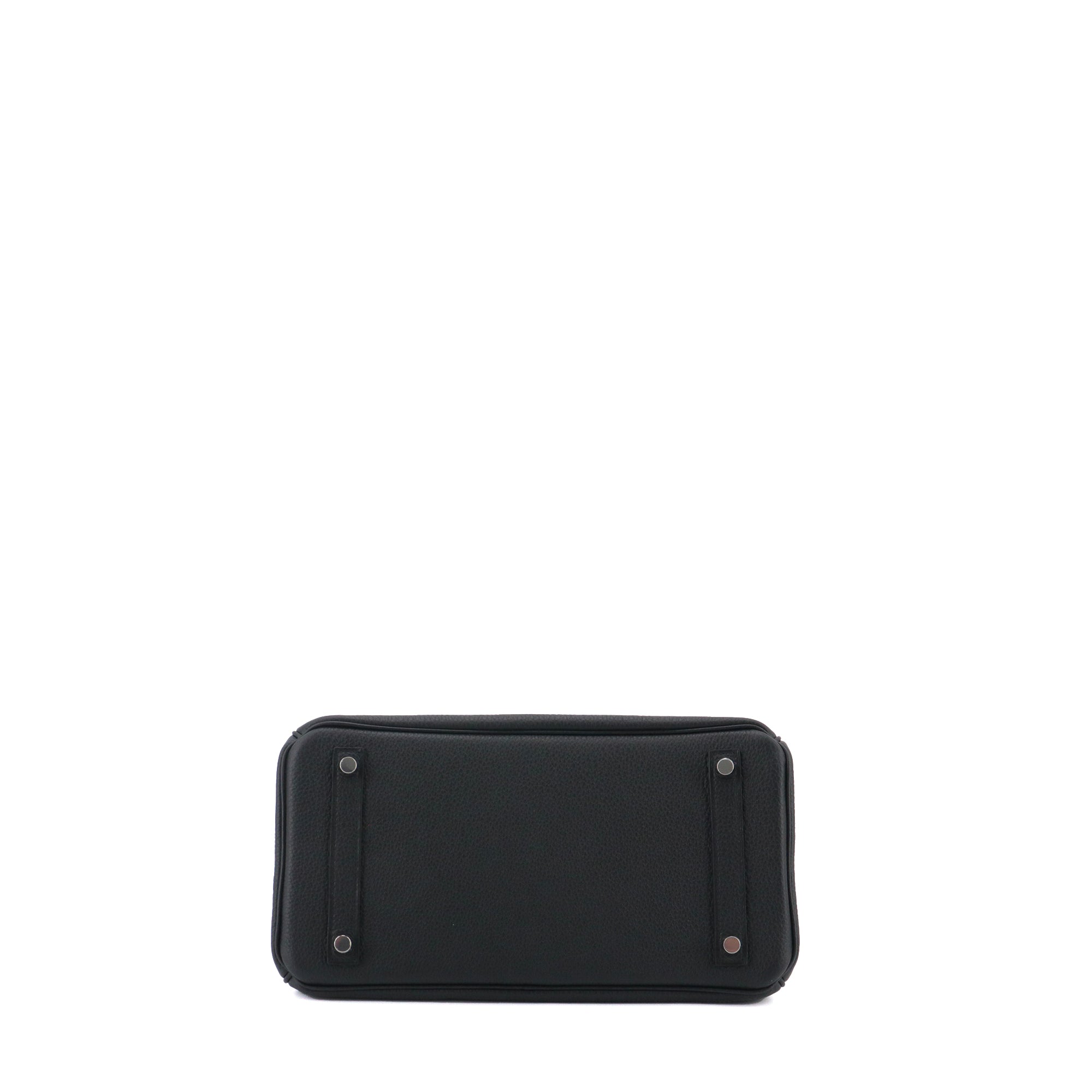 HERMÈS - Birkin 35 handbag in black togo leather 
