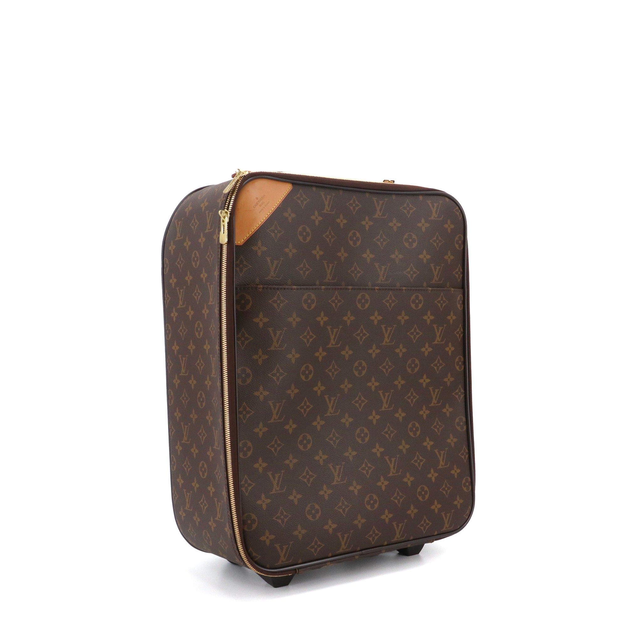 LOUIS VUITTON - Valise Pégase 50 Louis Vuitton en toile monogrammée