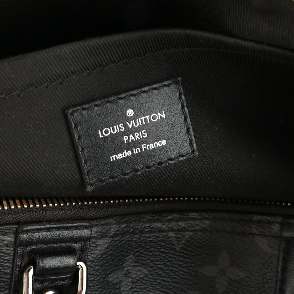 LOUIS VUITTON - Keepall City shoulder bag in Monogram Eclipse canvas