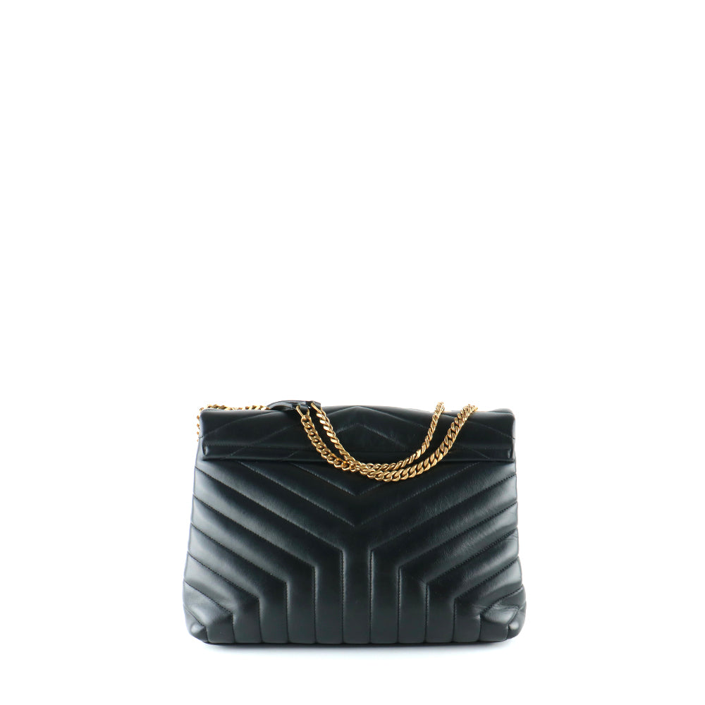 SAINT LAURENT - Sac à épaule Loulou medium en cuir matelassé