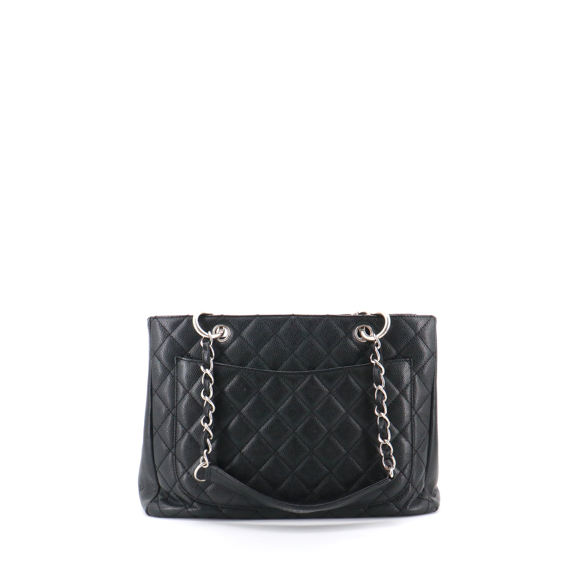 CHANEL - Deauville tote bag in navy blue canvas