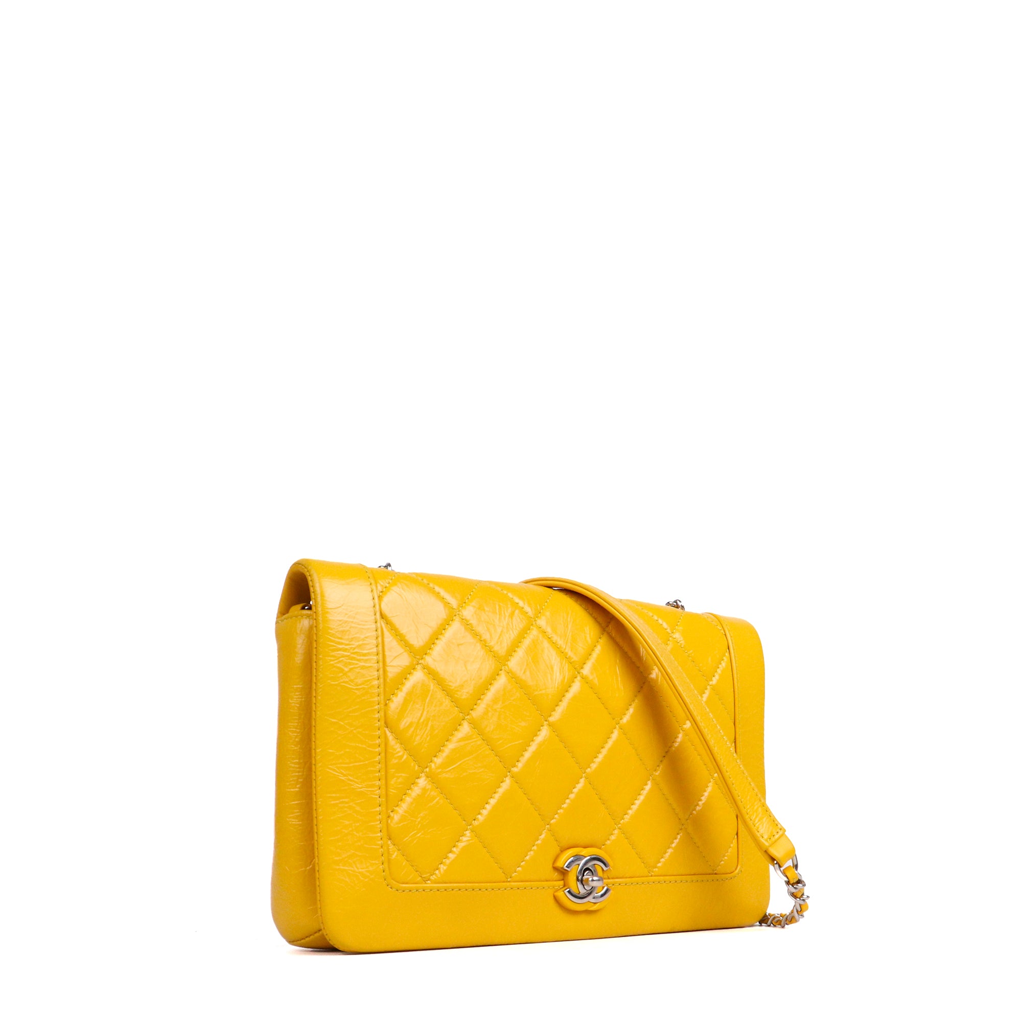 CHANEL - Limited edition Timeless handbag in yellow leather