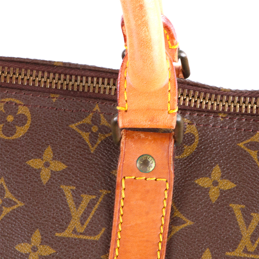 LOUIS VUITTON - Sac de voyage Keepall 50 en toile monogrammée vintage