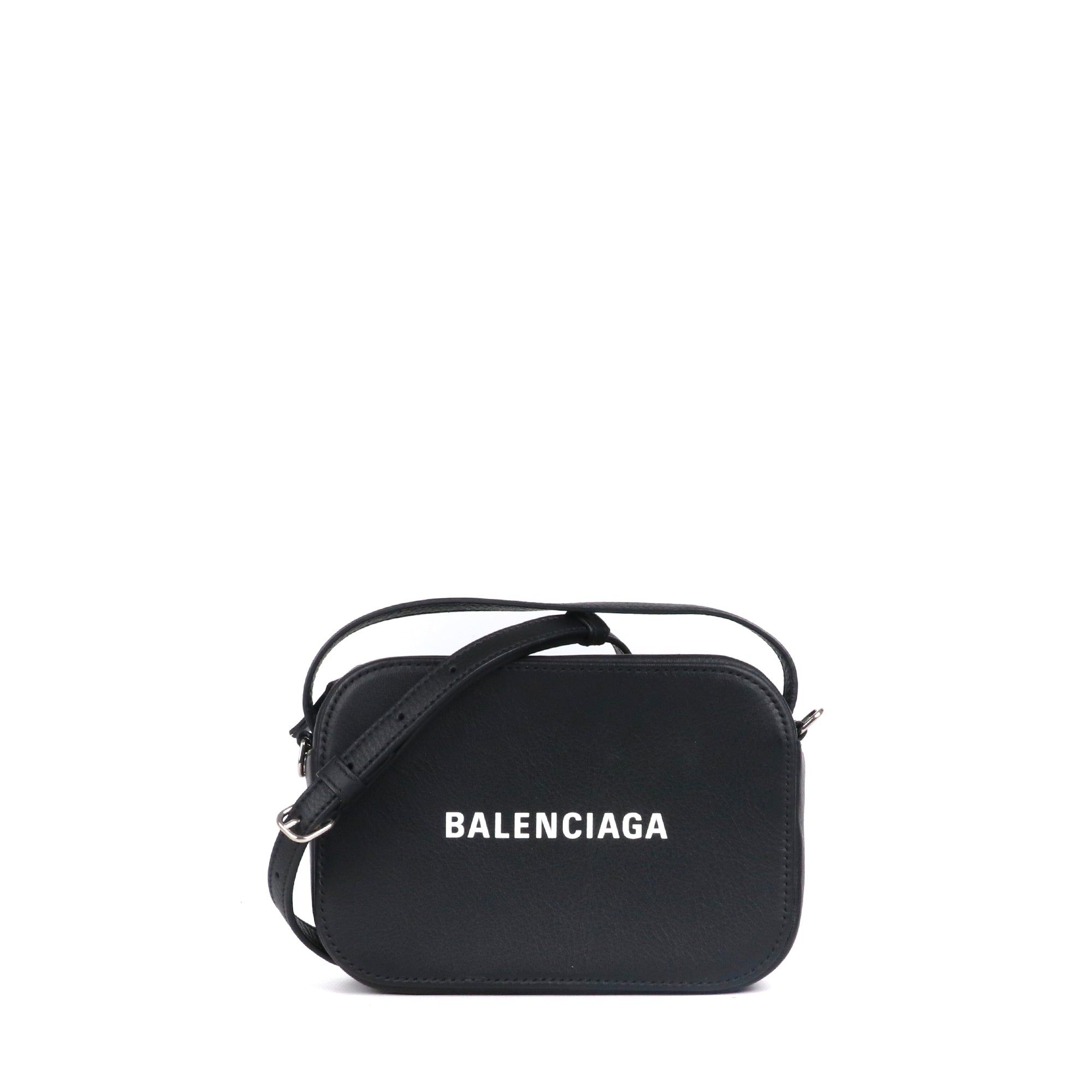 BALENCIAGA - Ville mini shoulder bag in green croc-embossed leather