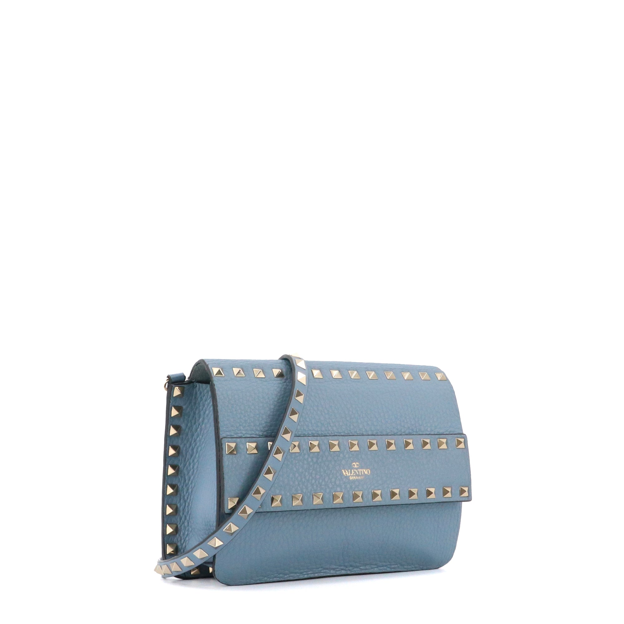 VALENTINO - Rockstud leather tote bag