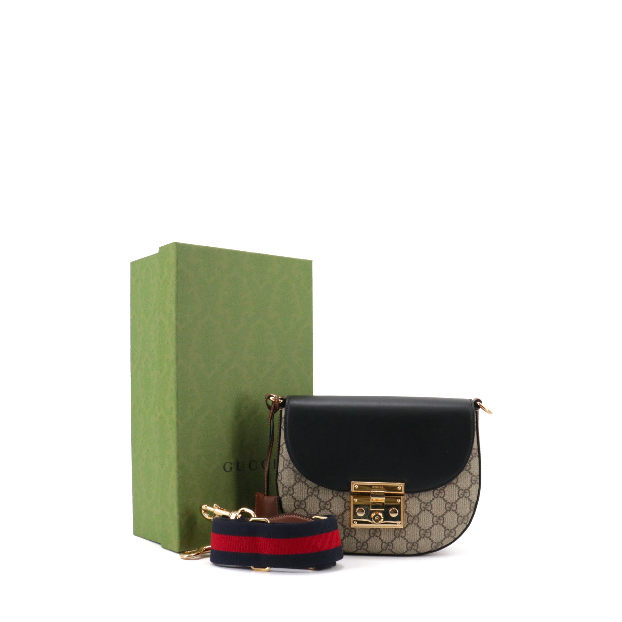 GUCCI - GG Marmont Small Size shoulder bag in black leather