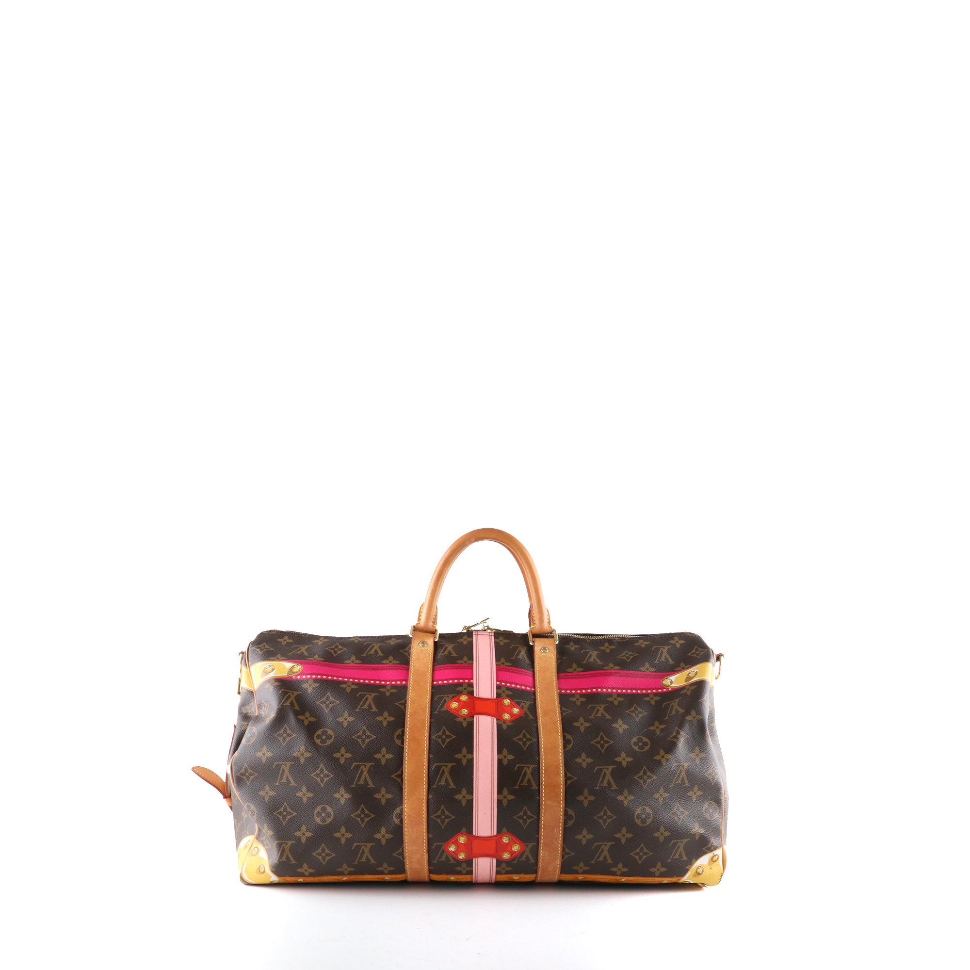 LOUIS VUITTON - Sac de voyage Keepall 50 collection Summer Trunk