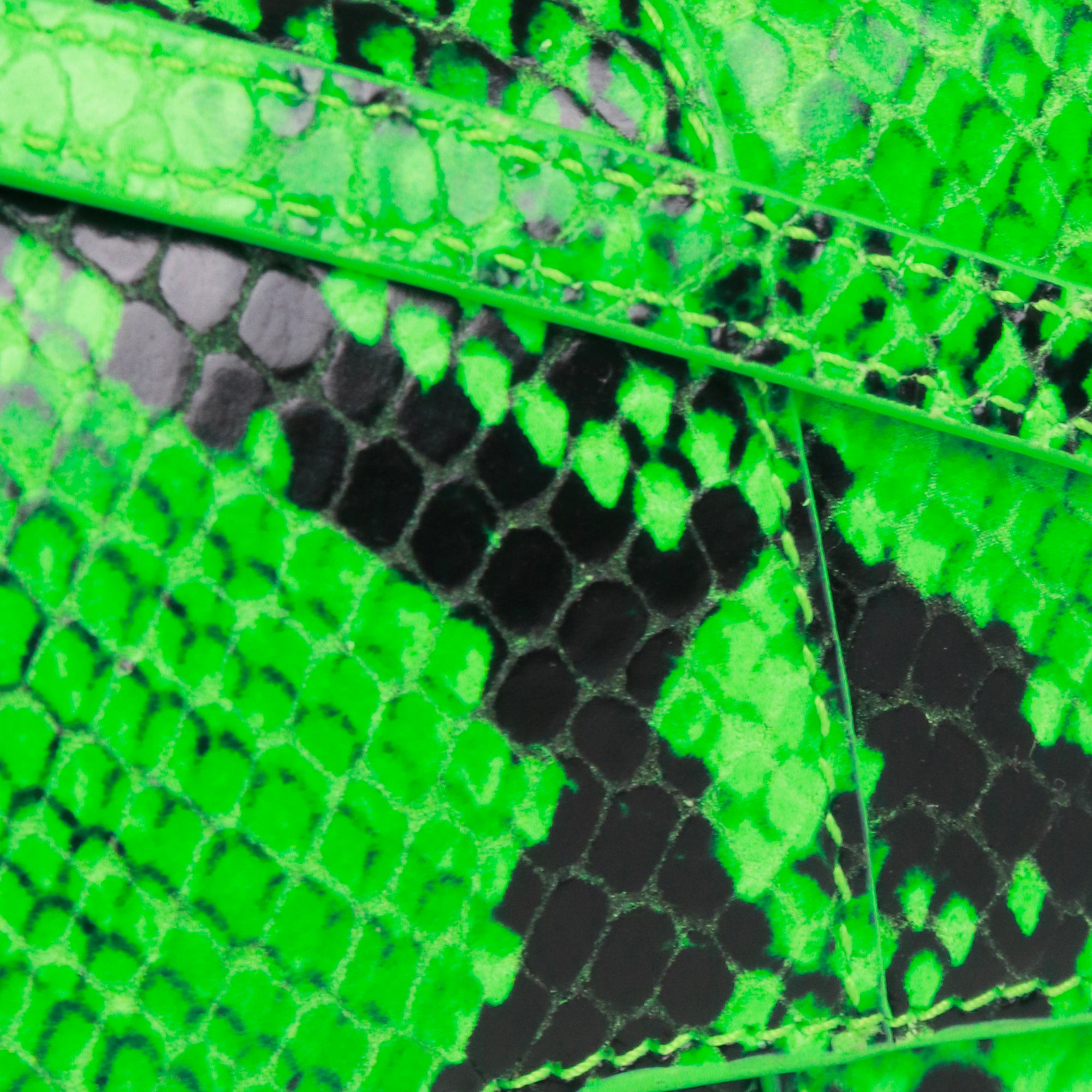 BALENCIAGA - Sac à bandoulière Hourglass Mini Balenciaga en cuir motif python vert