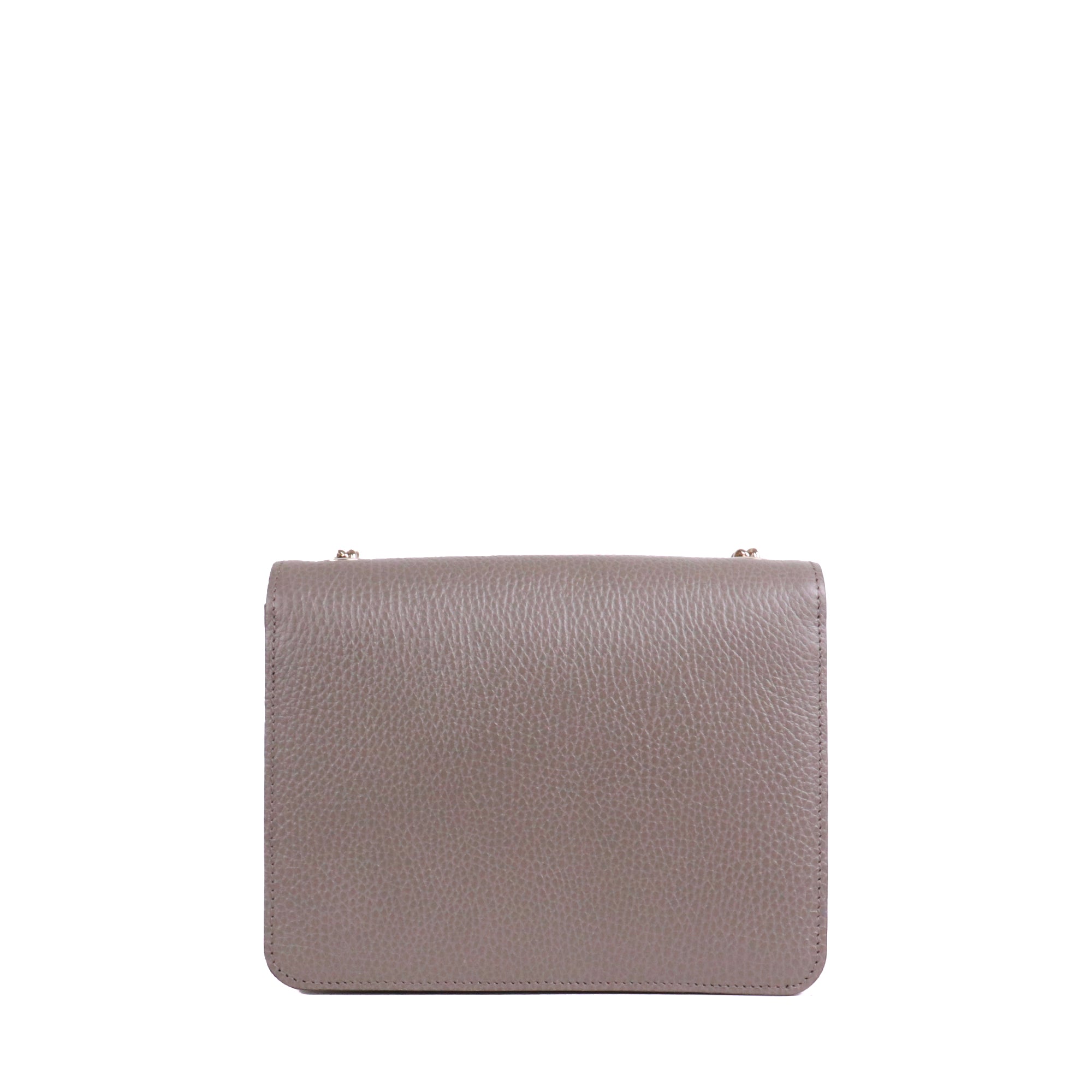 GUCCI - Interlocking shoulder bag in red grained leather