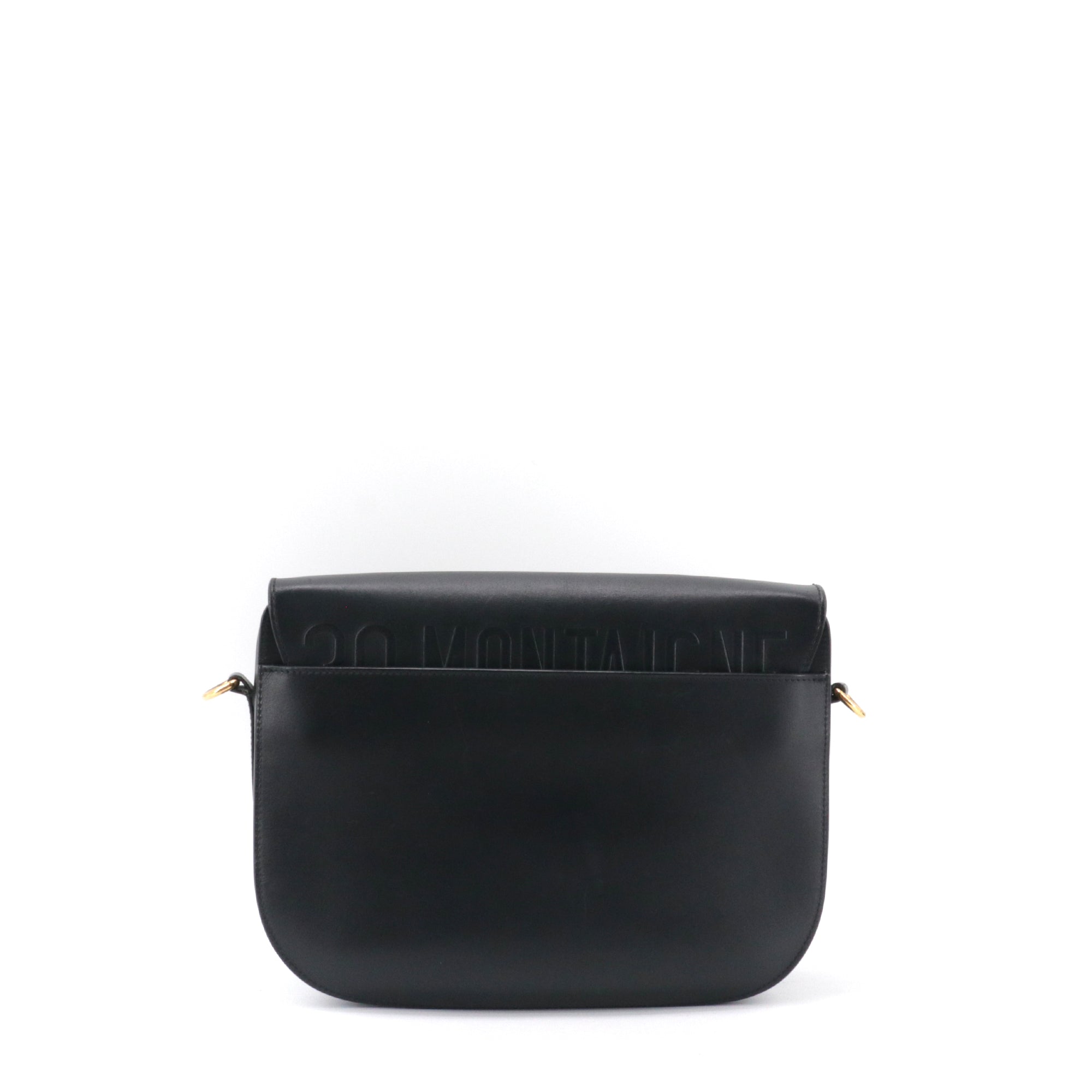 DIOR - Sac à bandoulière Bobby Dior en cuir noir