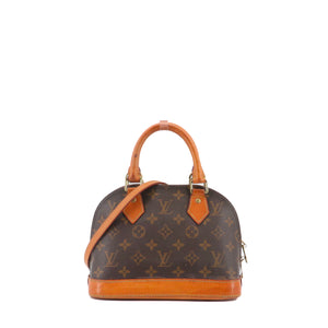LOUIS VUITTON - Alma BB shoulder bag in monogram canvas