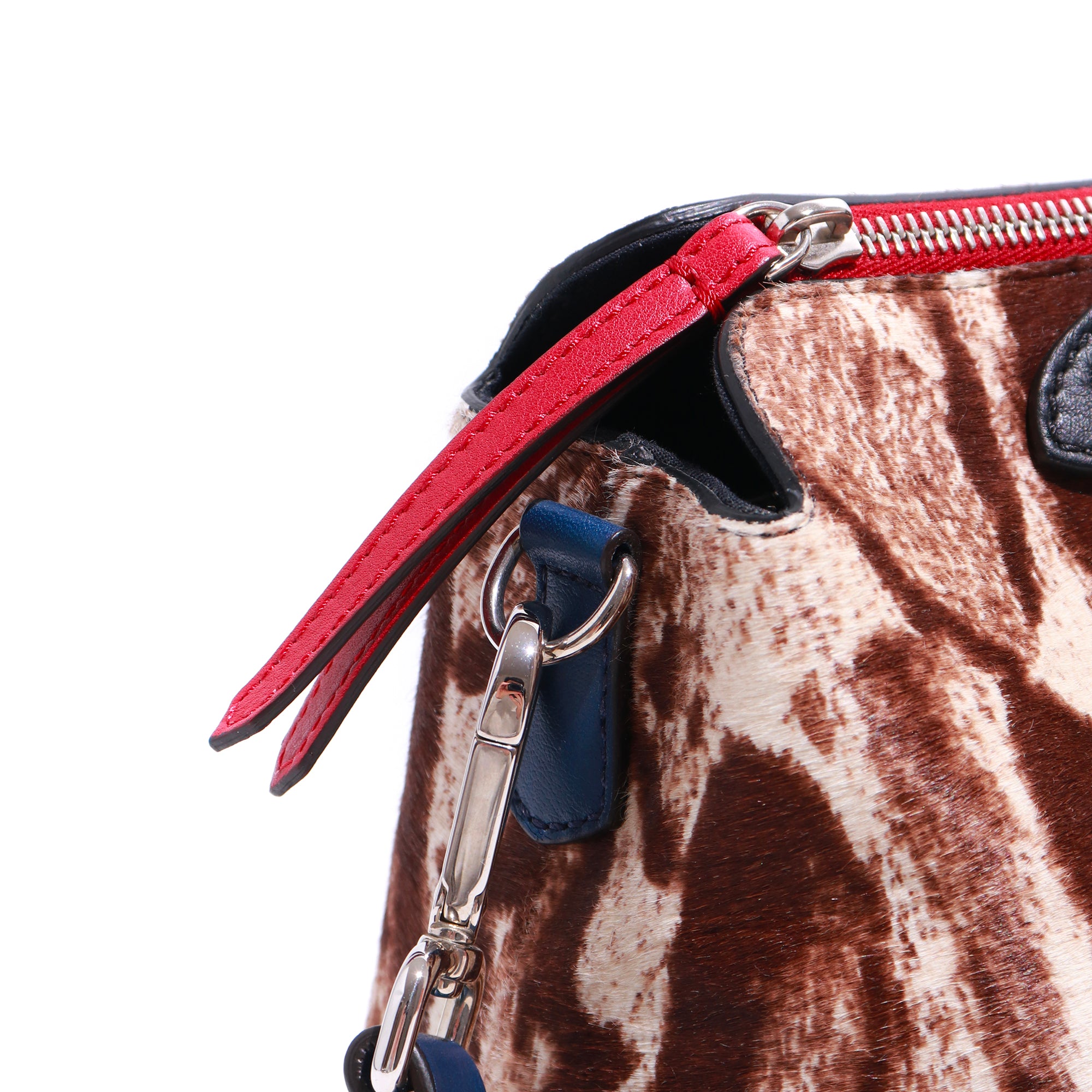 FENDI - Sac à bandoulière By The Way en poils de veau imprimé léopard