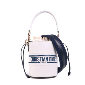 DIOR - Sac à bandoulière Vibe Hobo Dior en cuir blanc
