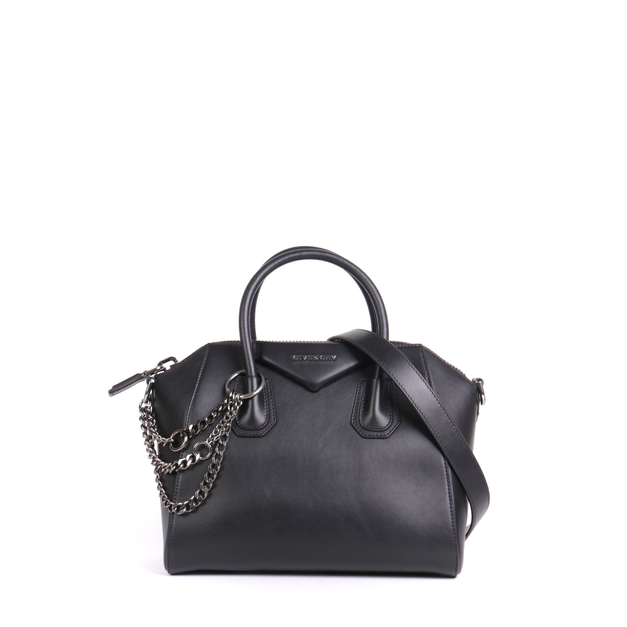 GIVENCHY - Crocodile-embossed leather shoulder bag
