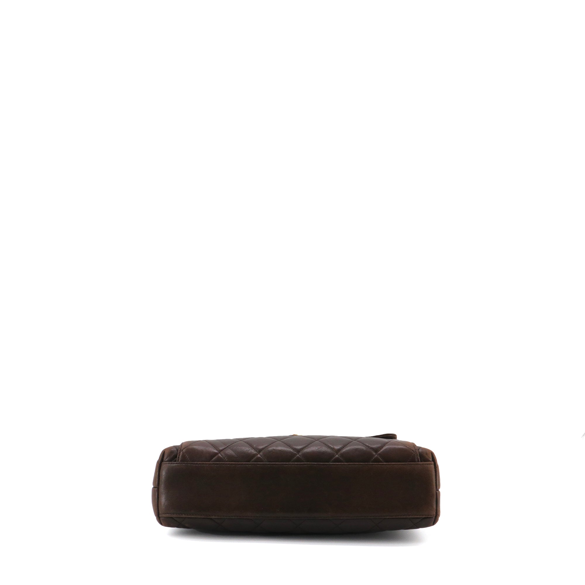 CHANEL - Chanel Camera shoulder bag in brown leather