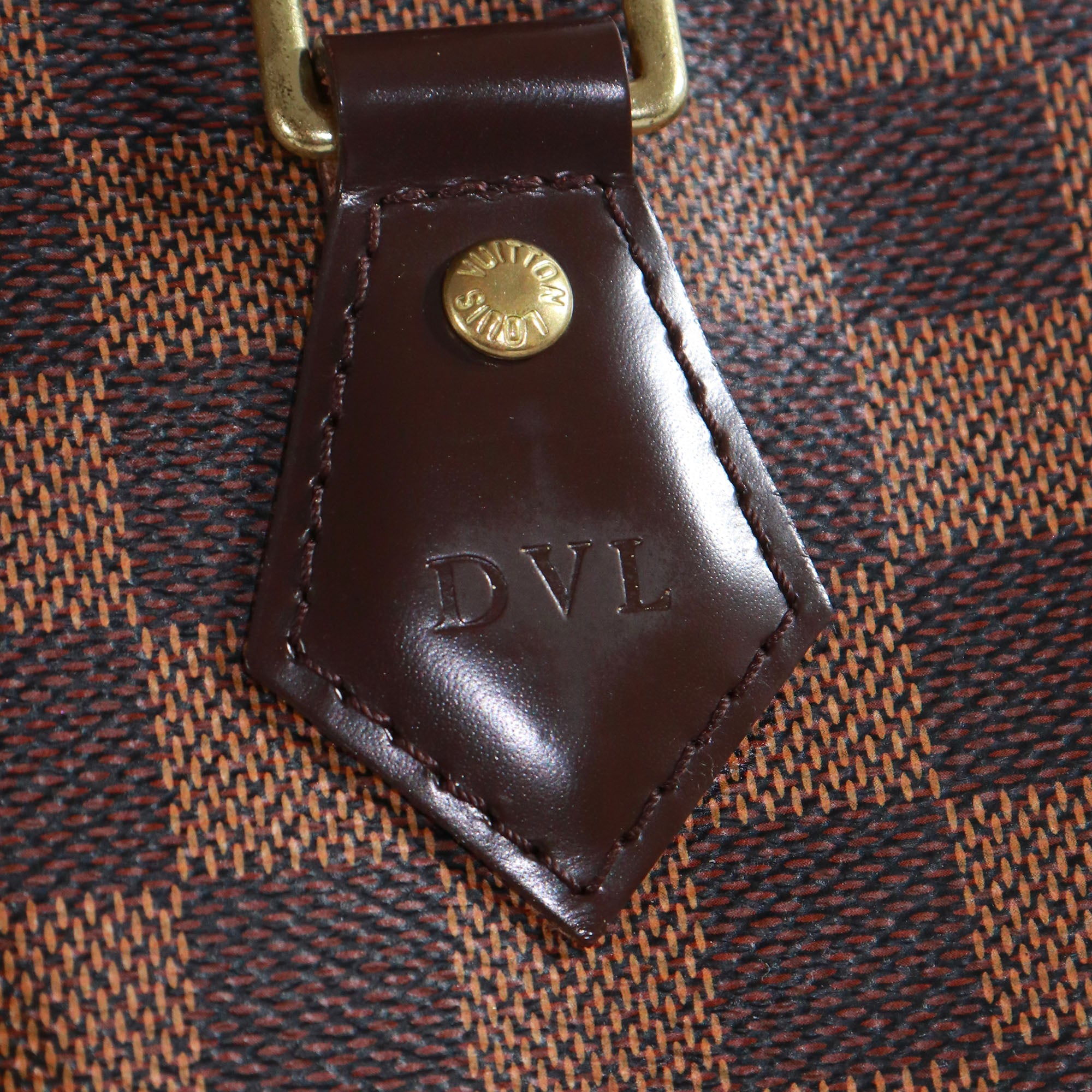 LOUIS VUITTON - Sac à bandoulière Speedy 25 Louis Vuitton en toile Damier Ébène