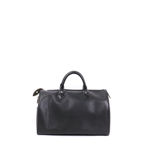 LOUIS VUITTON - Louis Vuitton Speedy 35 shoulder bag in Damier Ébène canvas