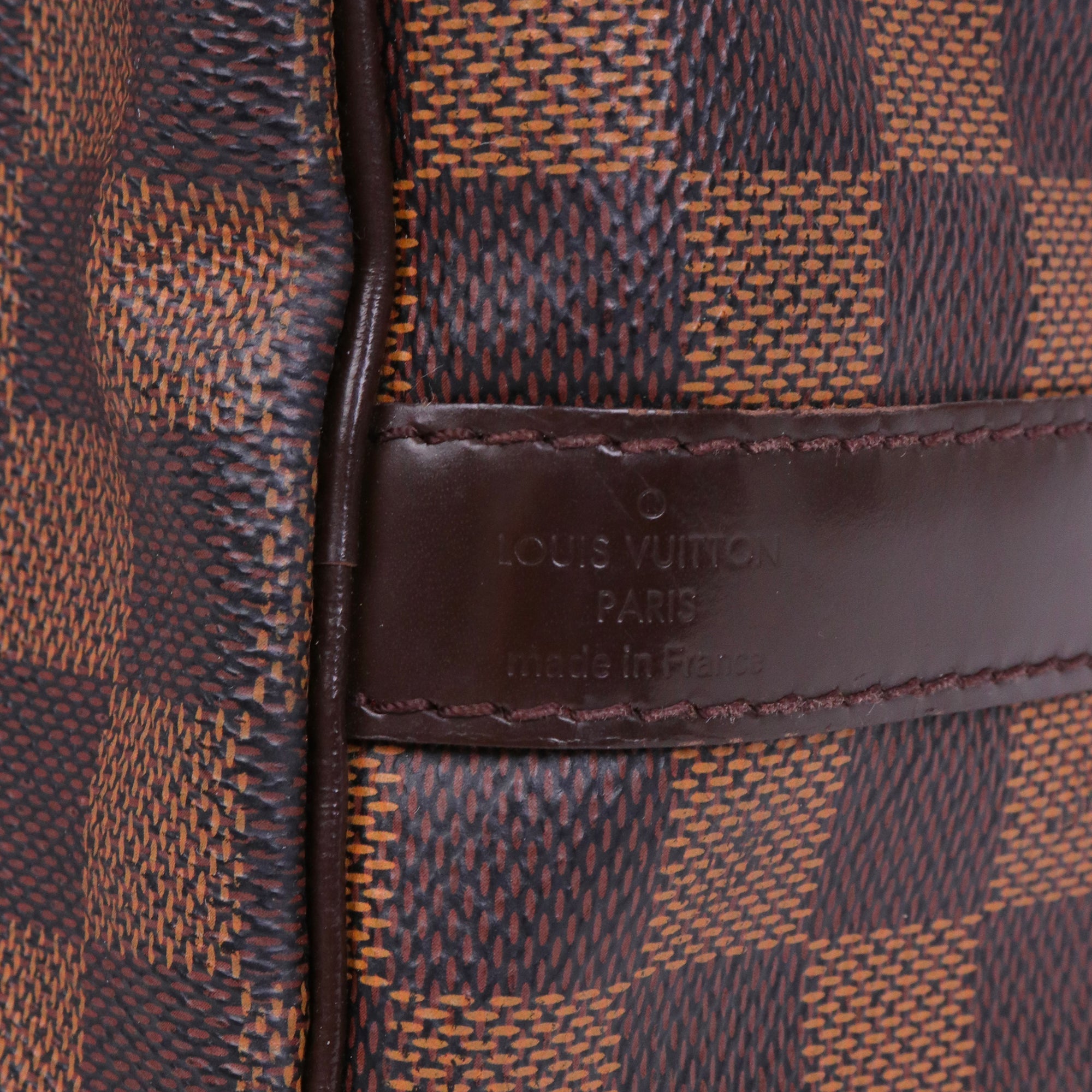 LOUIS VUITTON - Sac à bandoulière Speedy 25 Louis Vuitton en toile damier ébène