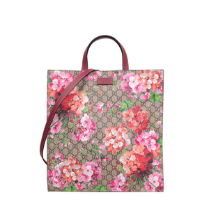 GUCCI - Gucci Soho tote bag in silver grained leather 