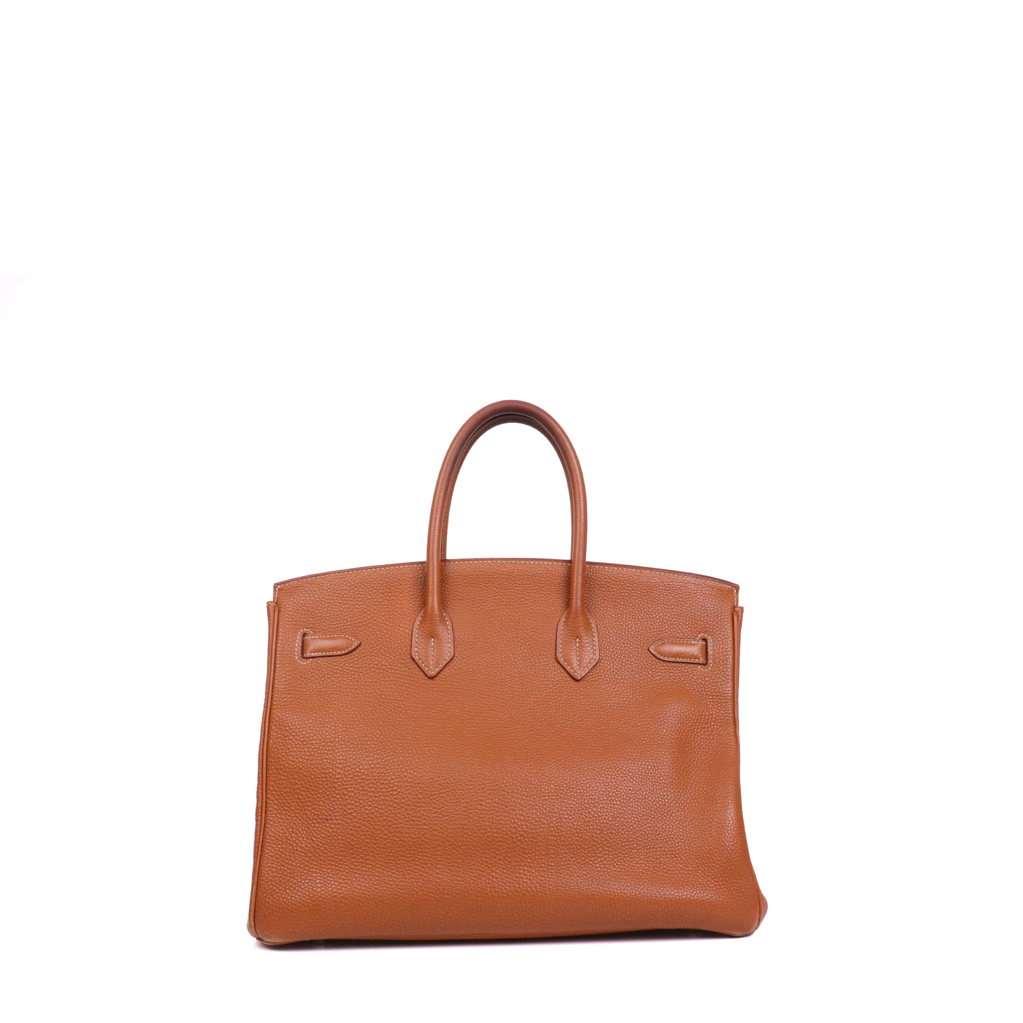 HERMÈS - Sac à main Birkin 35 Hermès en cuir togo gold