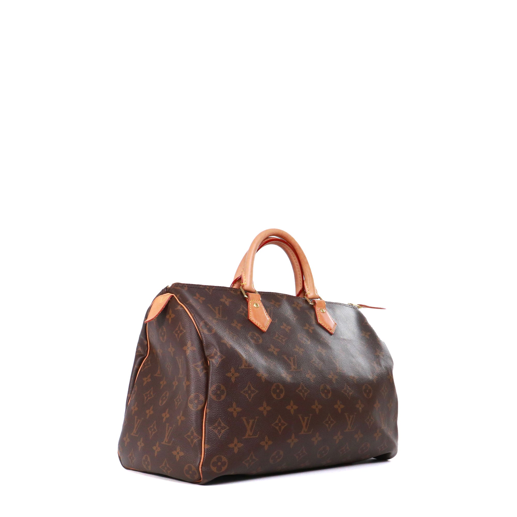 LOUIS VUITTON - Sac à main Speedy 35 en toile monogramme