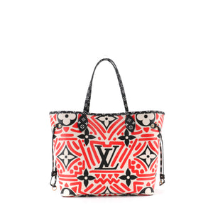 LOUIS VUITTON - Sac cabas Neverfull MM Crafty Louis Vuitton en toile monogrammée édition limitée