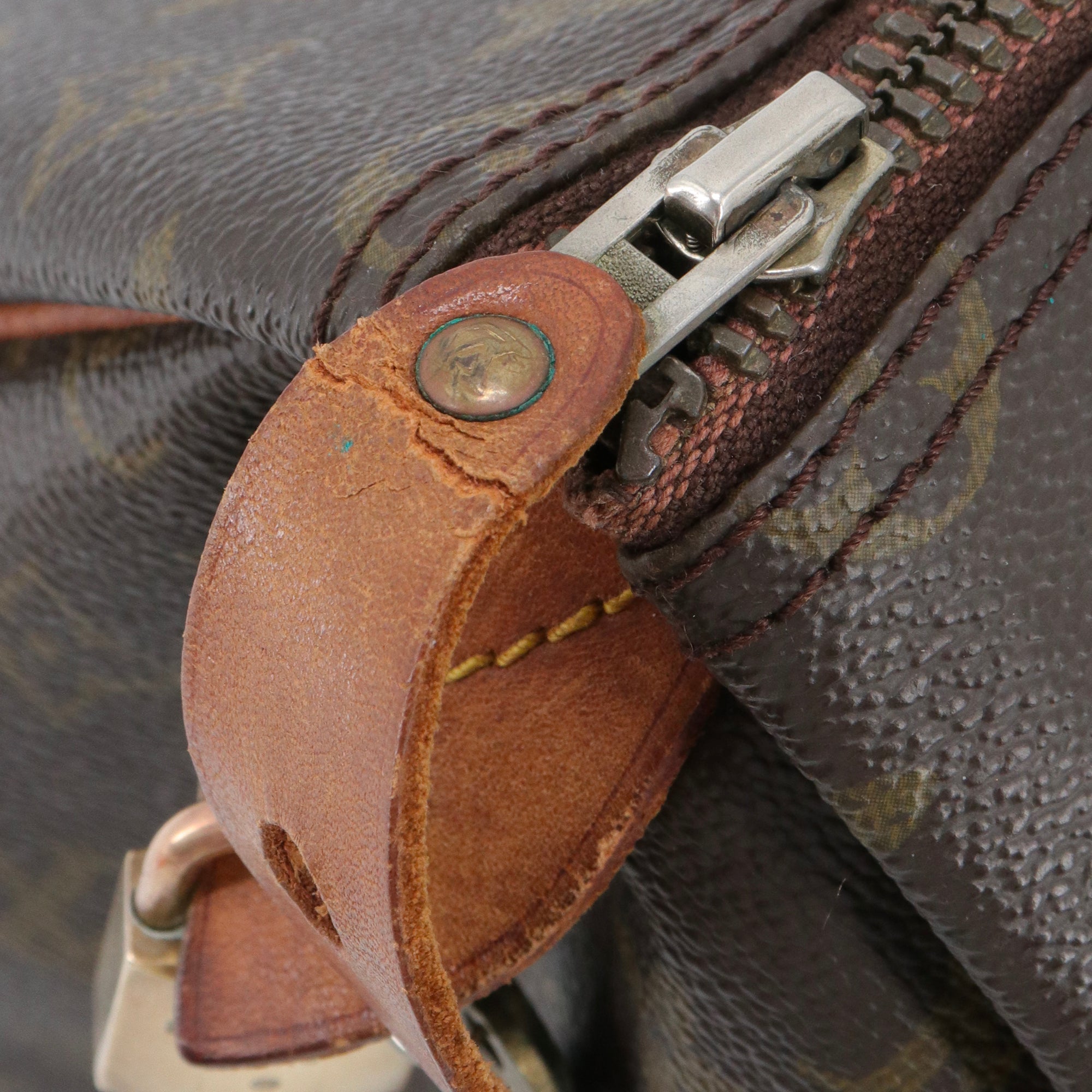LOUIS VUITTON - Sac à main Speedy 30 Louis Vuitton en toile monogrammée