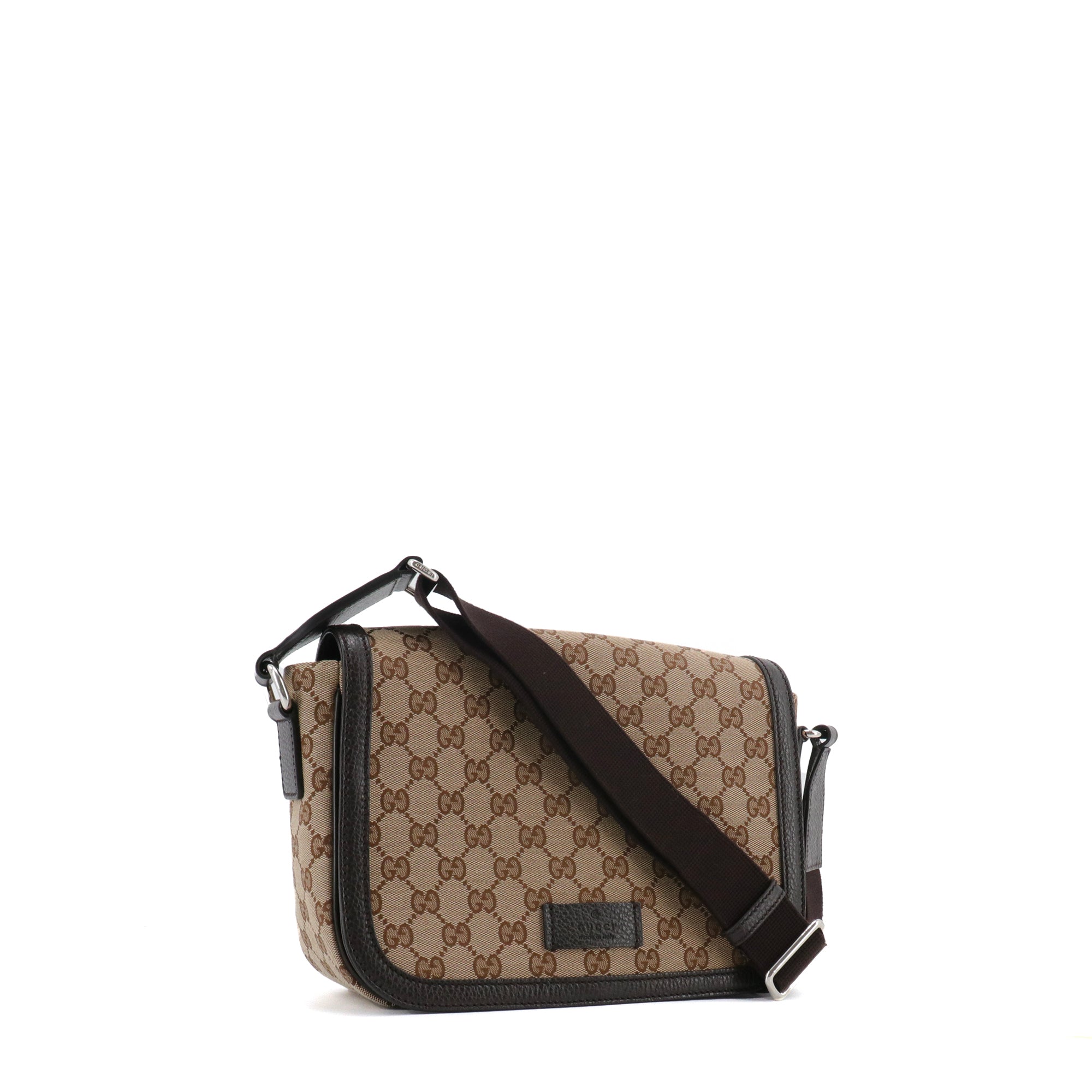 GUCCI - Sac à bandoulière Messenger GG Gucci en toile monogrammée