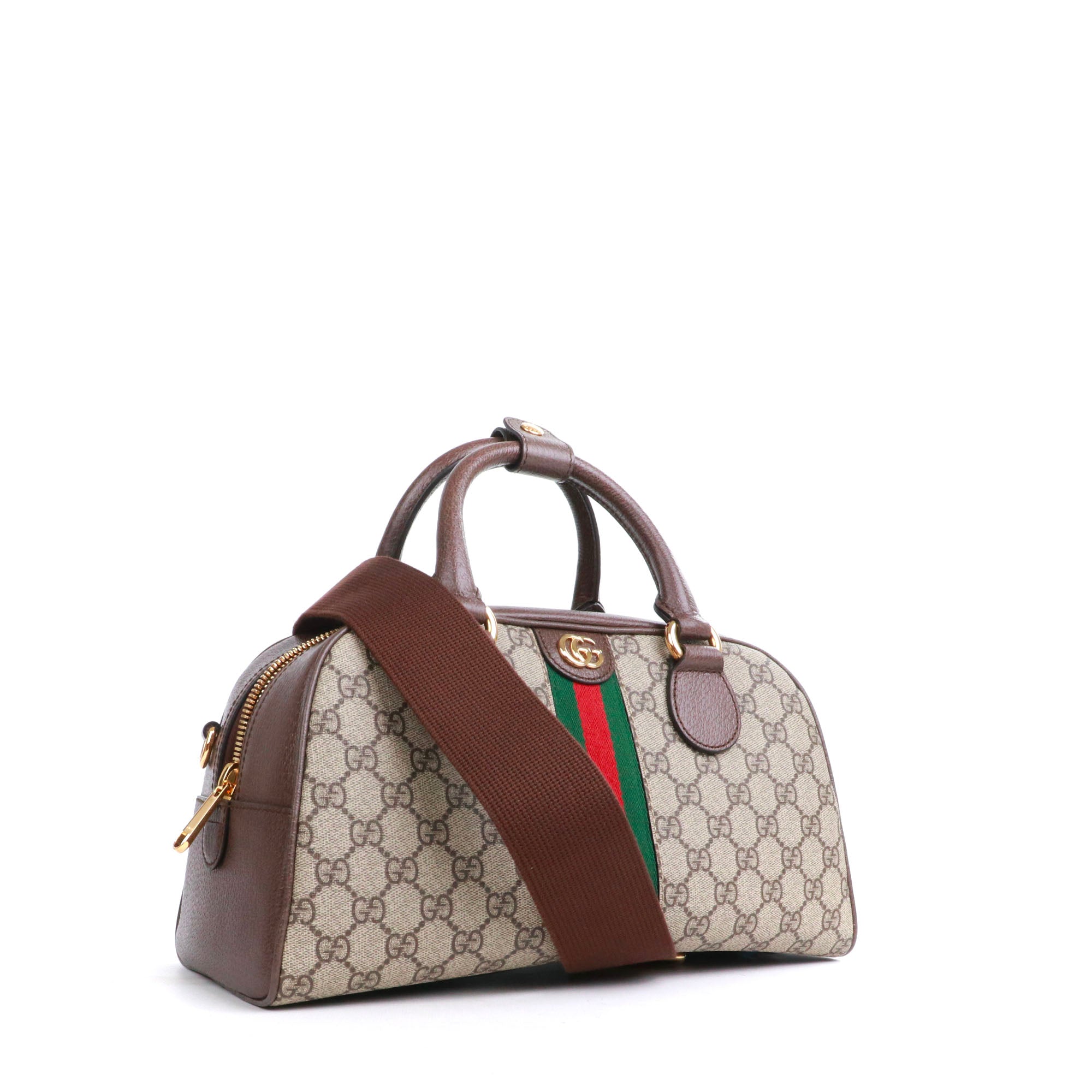 GUCCI - Ophidia GG Supreme leather shoulder bag