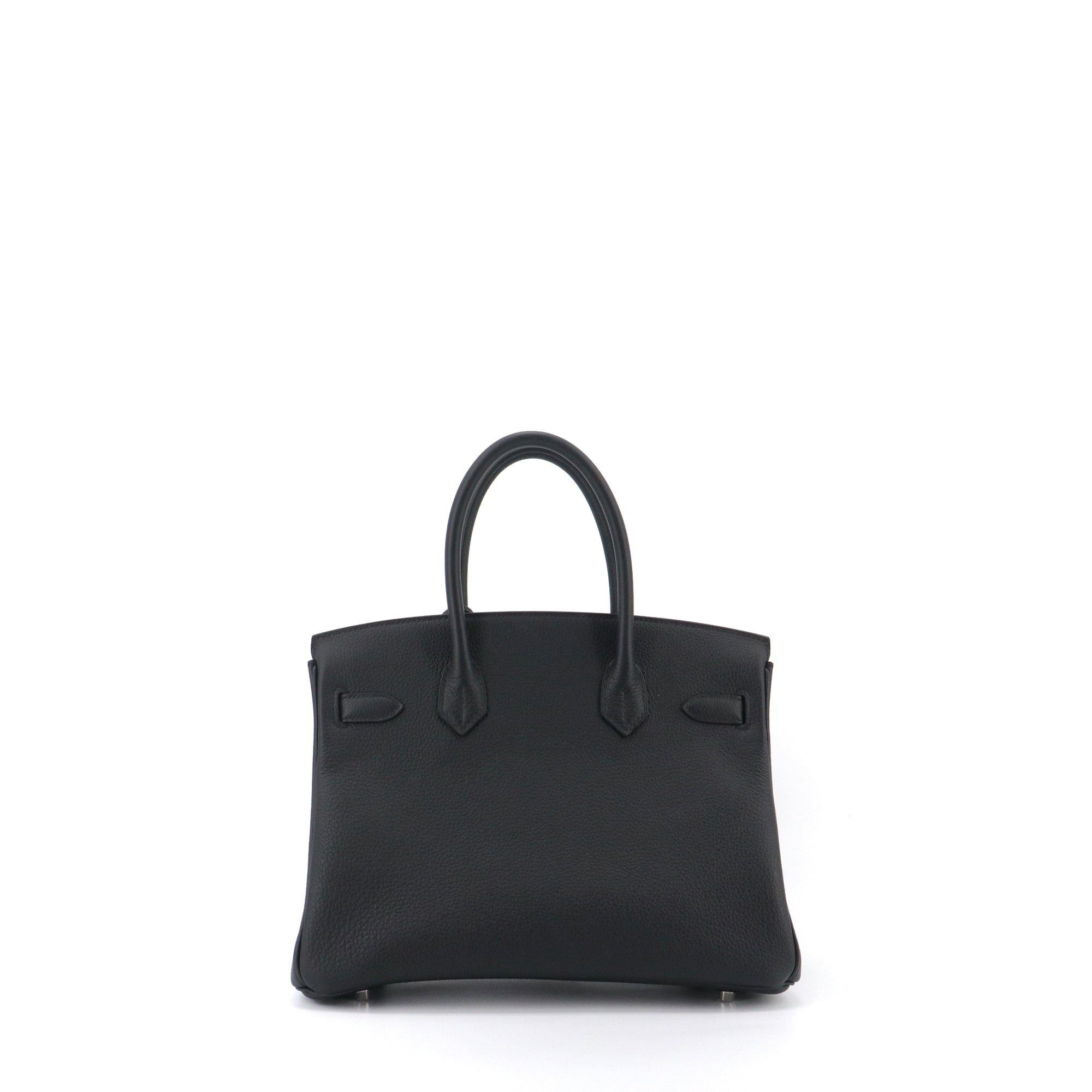 HERMÈS - Birkin 35 handbag in black togo leather 
