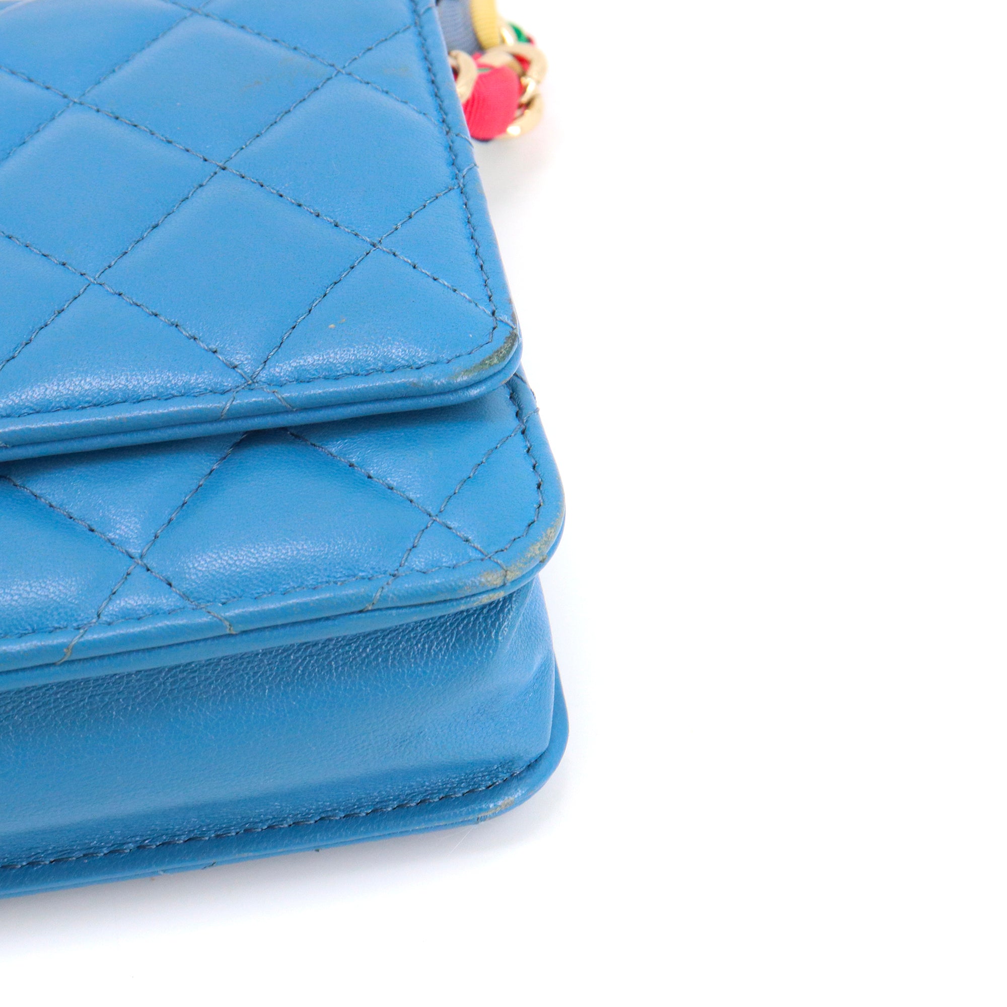 CHANEL - Timeless Wallet On Chain bag in pink patent leather